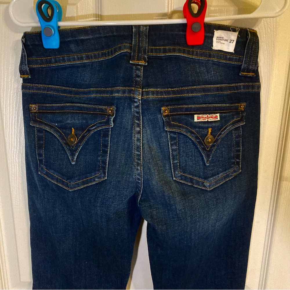 Hudson Midrise Signature Bootcut Size 27 Women's Jeans - Tall Inseam 34” - Picture 4 of 11